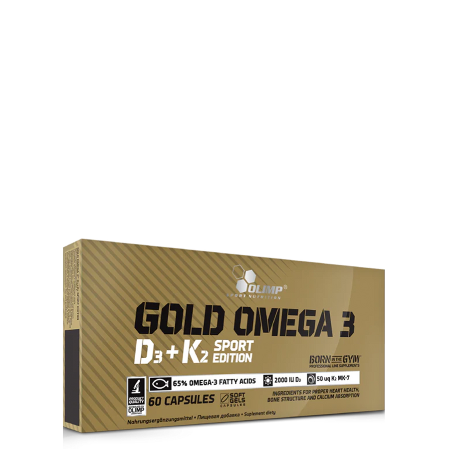 Gold Omega 3 D3+K2 Sport Edition