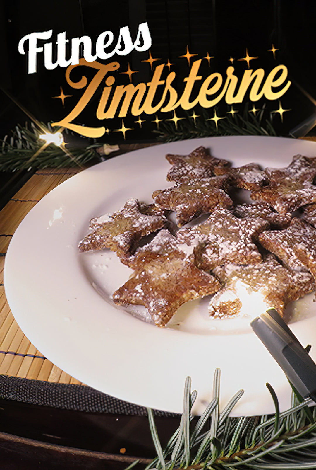 Fitness Low Carb Zimtsterne - Zuckerfrei
