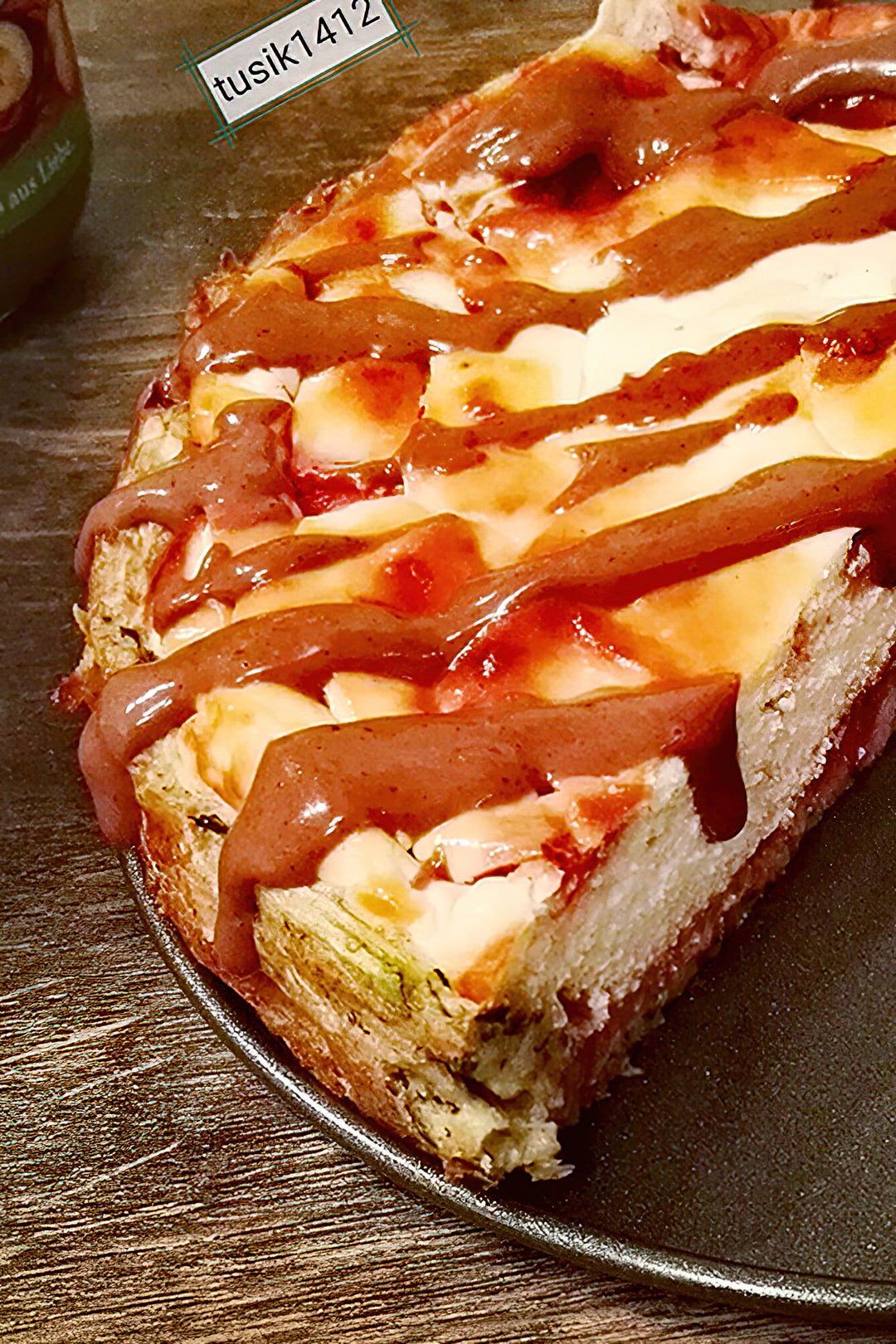 Der leckere Zucchini-Cheesecake Kuchen