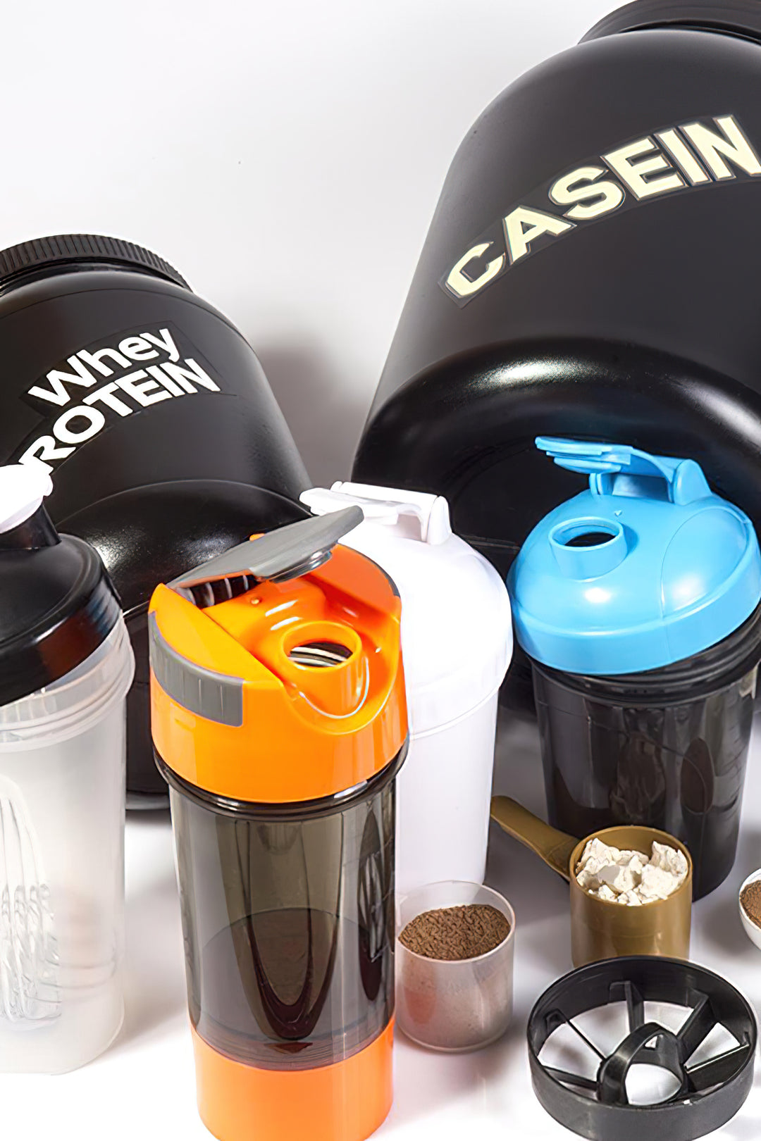 Maximaler Muskelaufbau durch die richtige Kombination von Wheyprotein und Casein