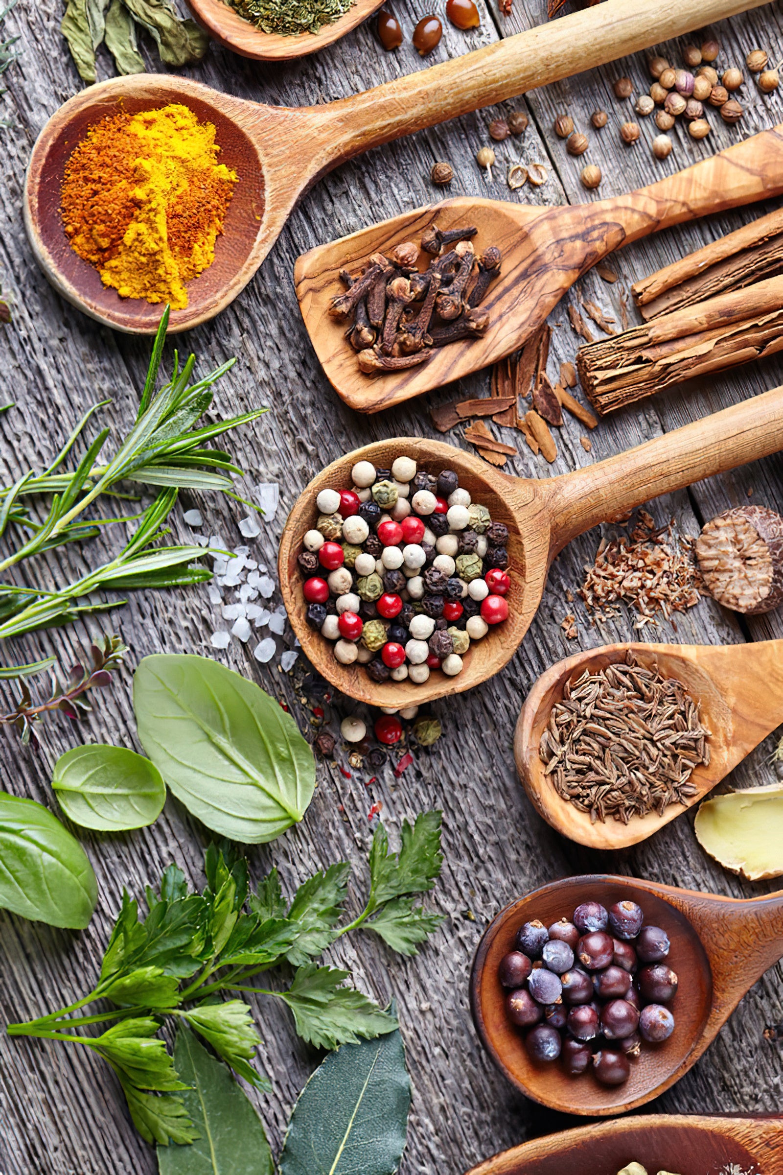 Die Top 20 Kräuter und Gewürze für eine Supergesundheit