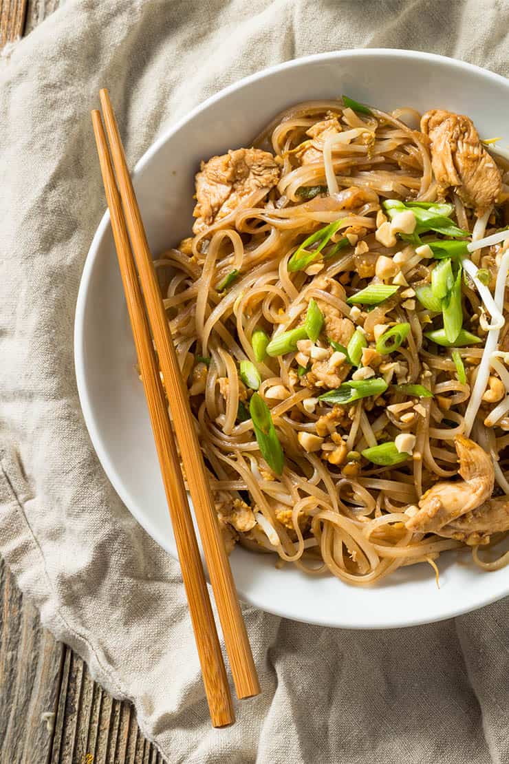 Rezept des Tages Chicken Pad Thai