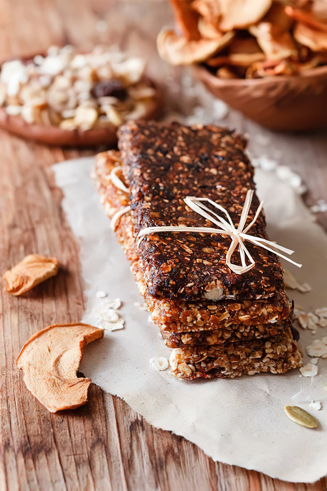 Rezept des Tages Glutenfreie Apfelkuchen Proteinriegel