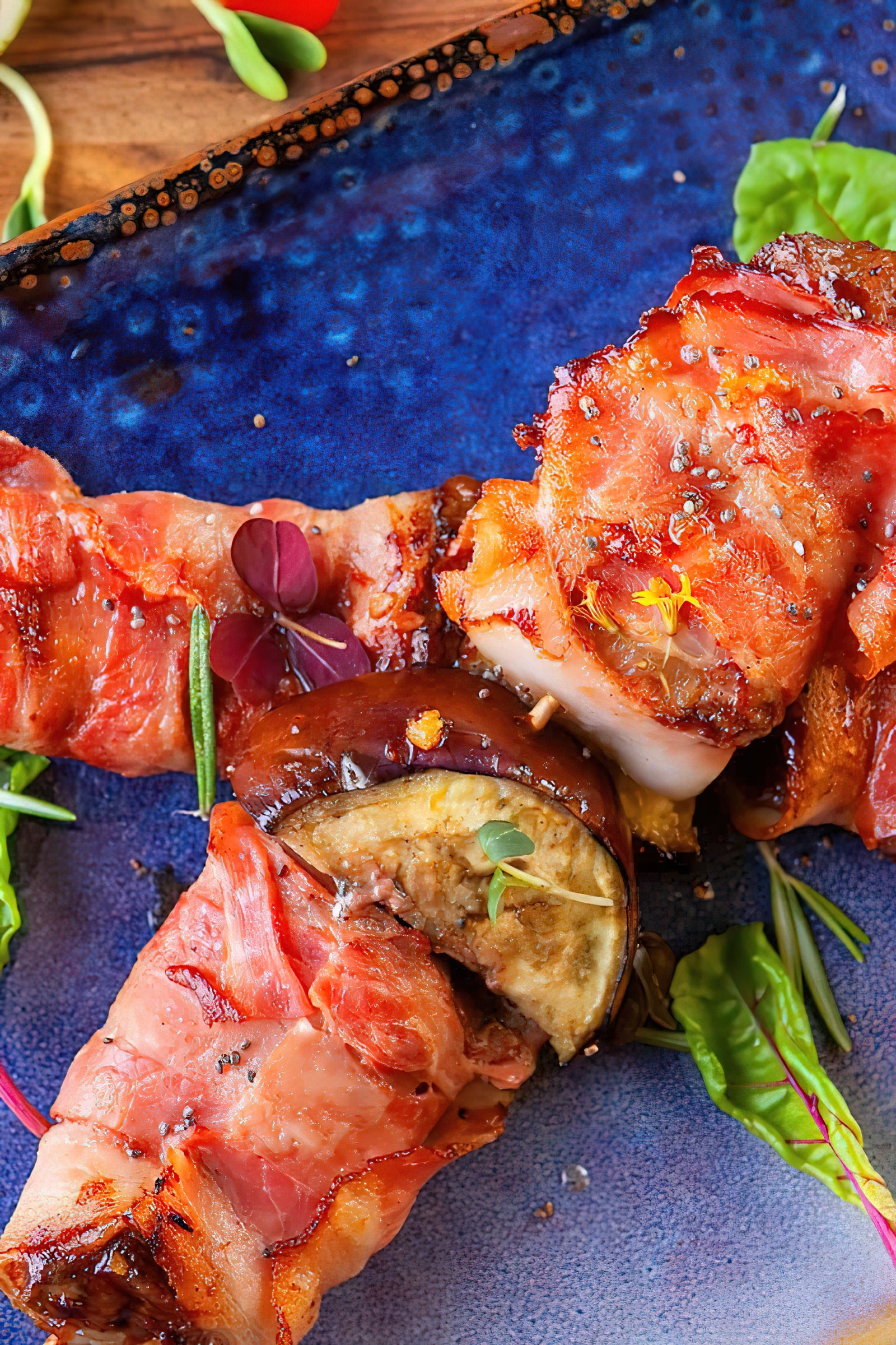 Rezept des Tages Kandierter Putenspeck