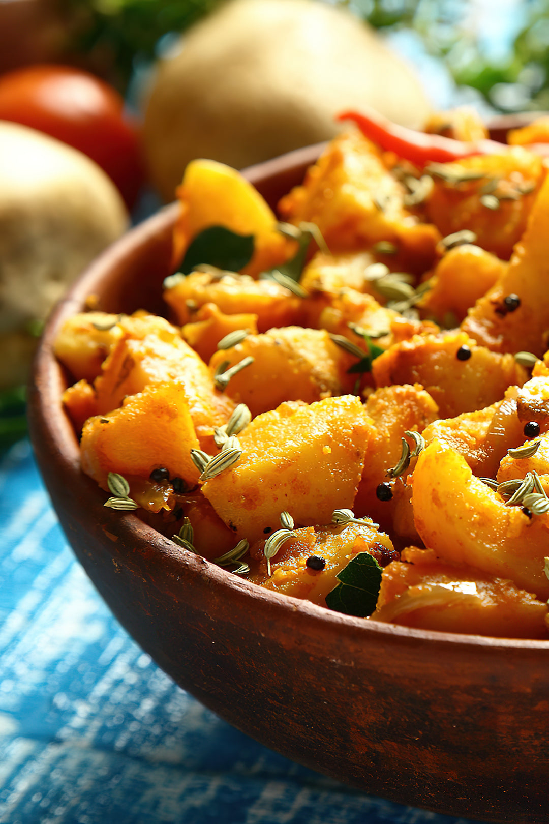 Rezept des Tages Veganes indisches Kartoffelcurry