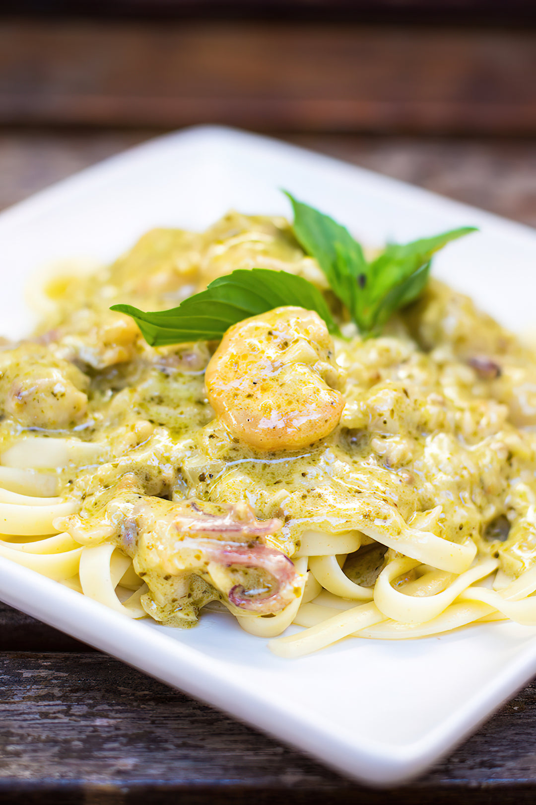 Rezept des Tages Shrimp Pesto