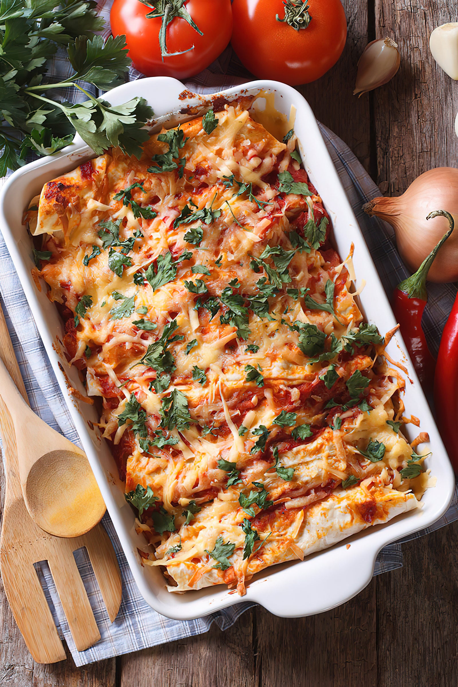 Rezept des Tages Low Carb Käse Enchiladas