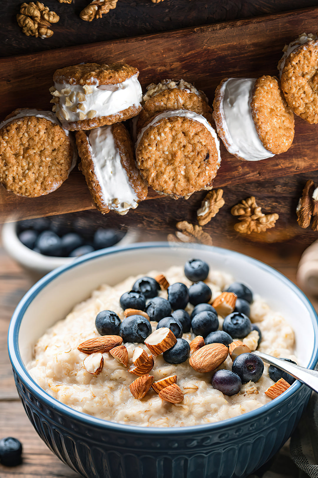 Recipe of the day Protein oatmeal protein cream cookies