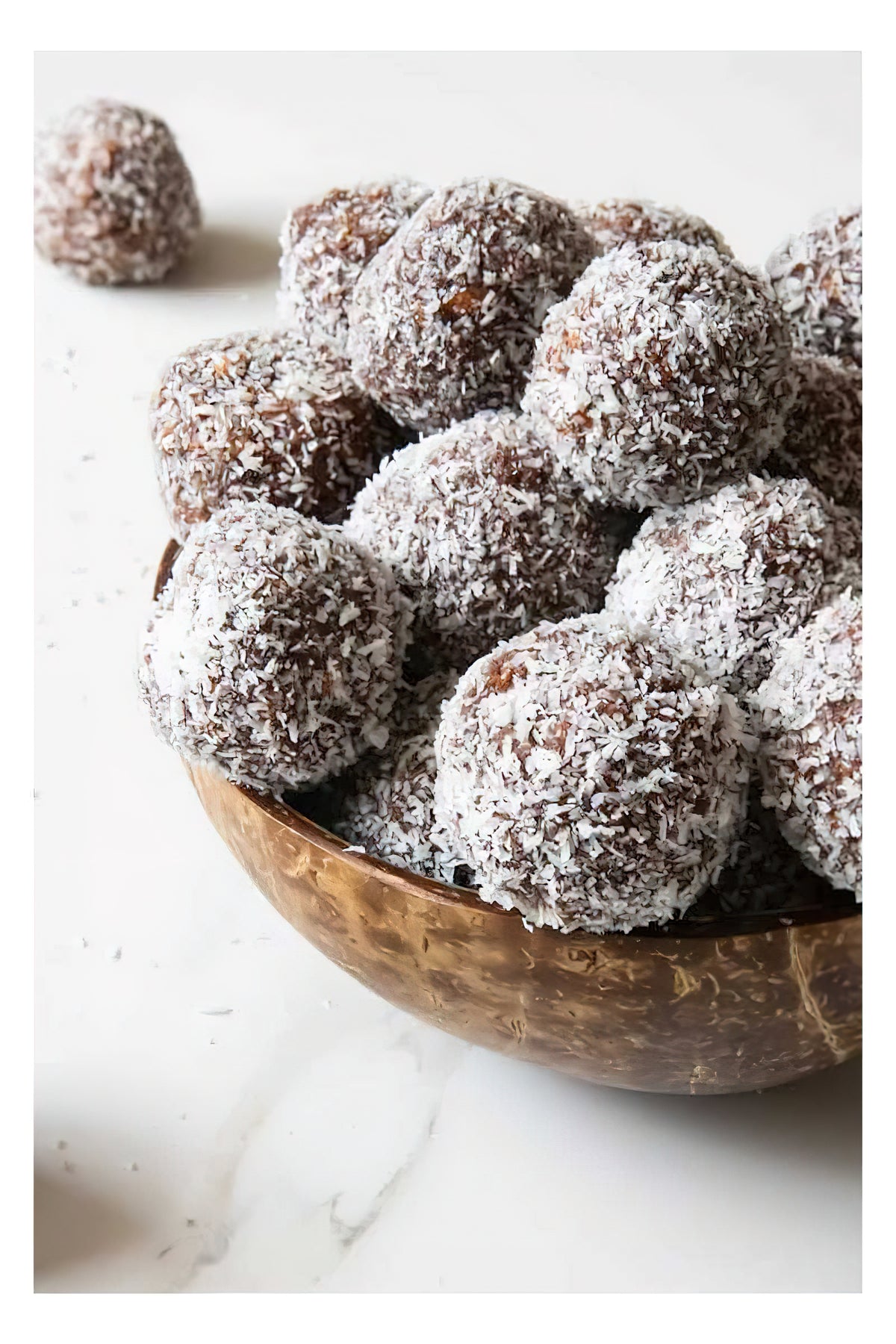 Recipe of the day Chocolate coconut protein balls