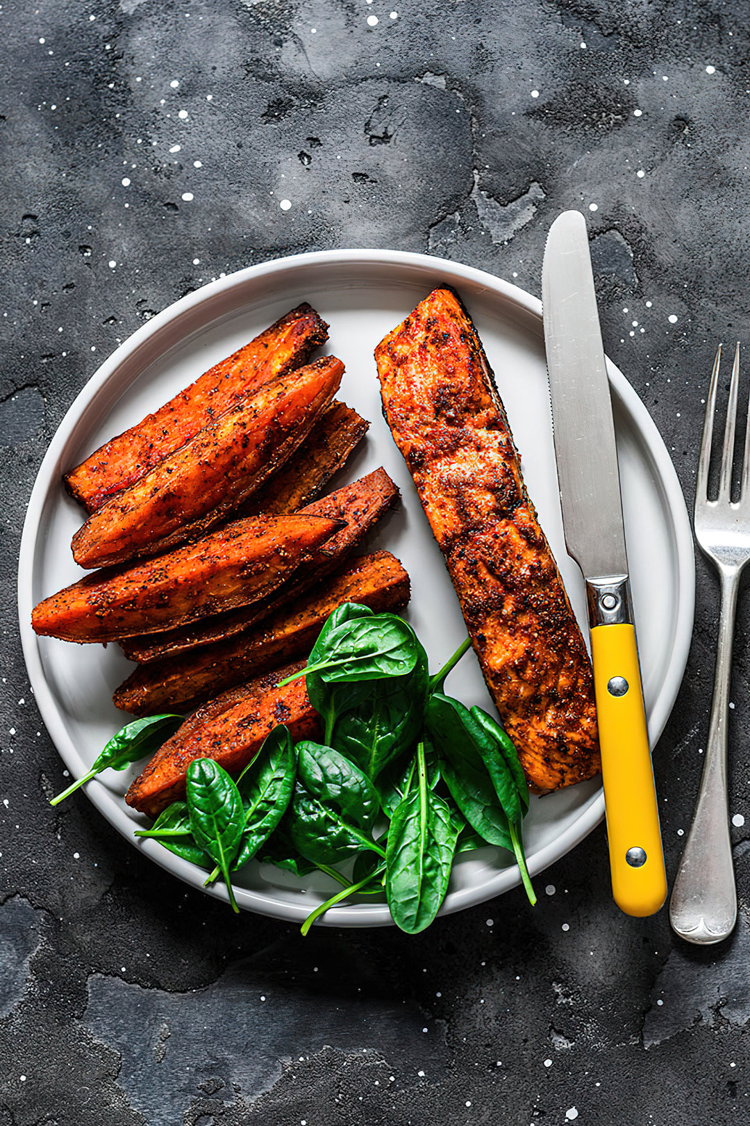 Recipe of the day Salmon with sweet potatoes