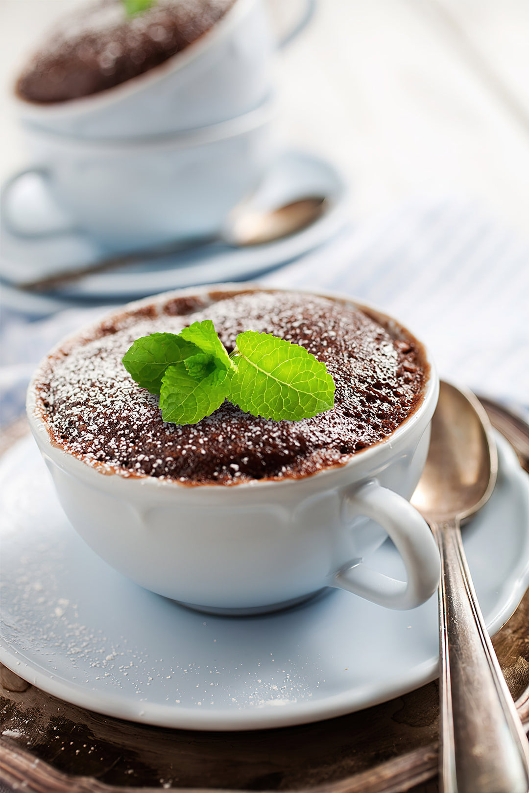 Recipe of the day Chocolate mint protein mug cake