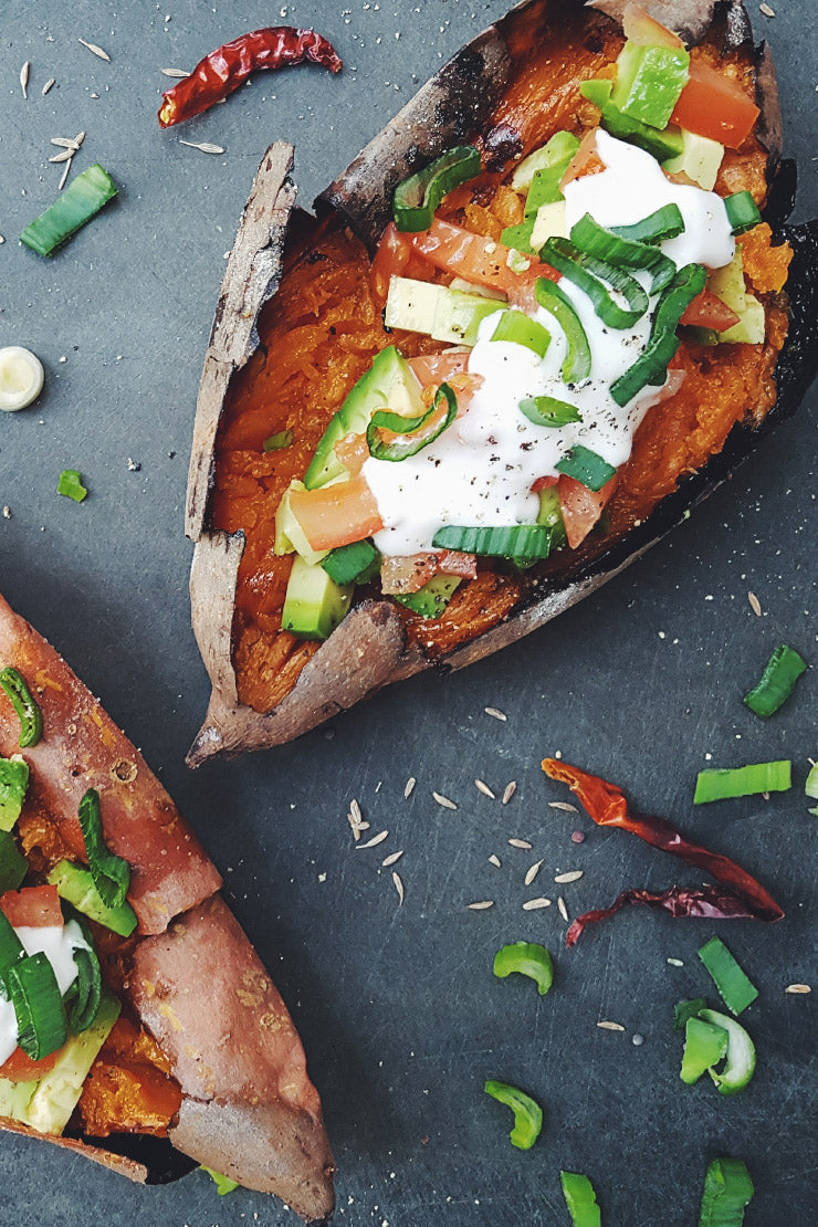 Recipe of the day Stuffed sweet potato