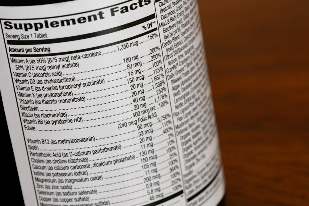 Warum du dir die Inhaltsstoffe bei Supplements immer genau anschauen solltest