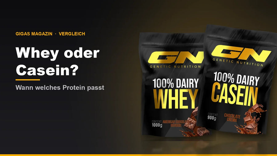 Whey or casein? Difference, timing and combination
