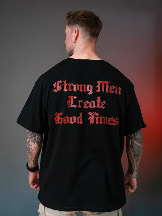 Strong Men - Heavy Oversized