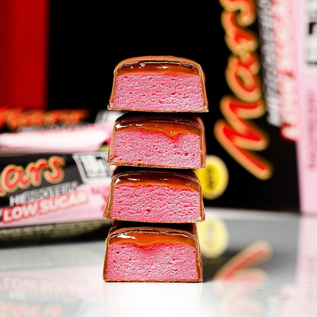 Mars Low Sugar High Protein Bar · Raspberry Smash · 12x55g