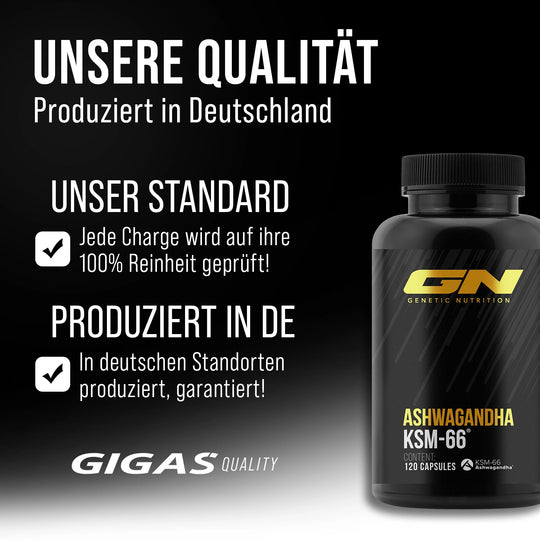 Ashwagandha KSM-66® - 120 capsules