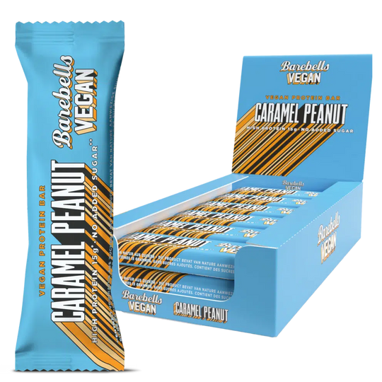Barebells Vegan Bar Caramel Peanut · 12x 55g