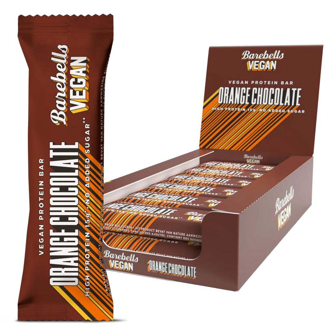 Barebells Vegan Bar Orange Chocolate · 12x 55g