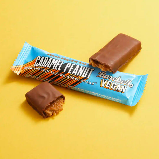 Barebells Vegan Bar Caramel Peanut · 12x 55g