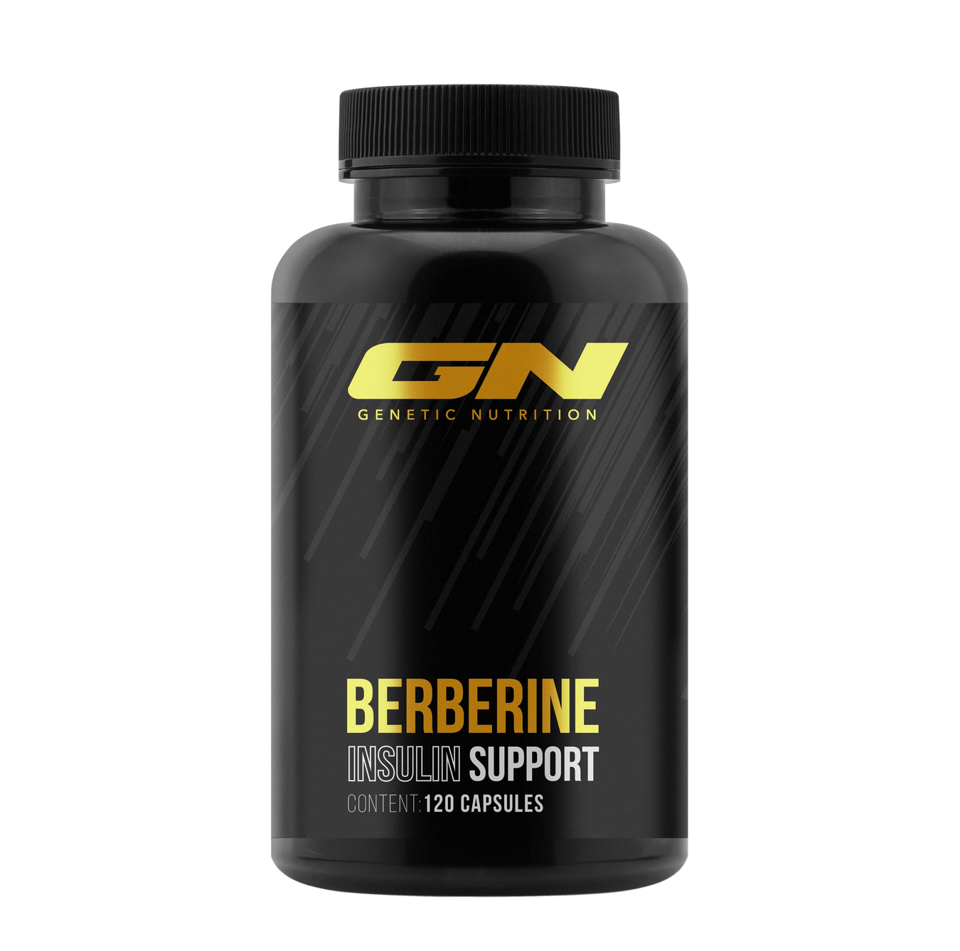 Berberin Kapseln 120 Stück – schwarze Dose mit Insulin Support von GN Laboratories