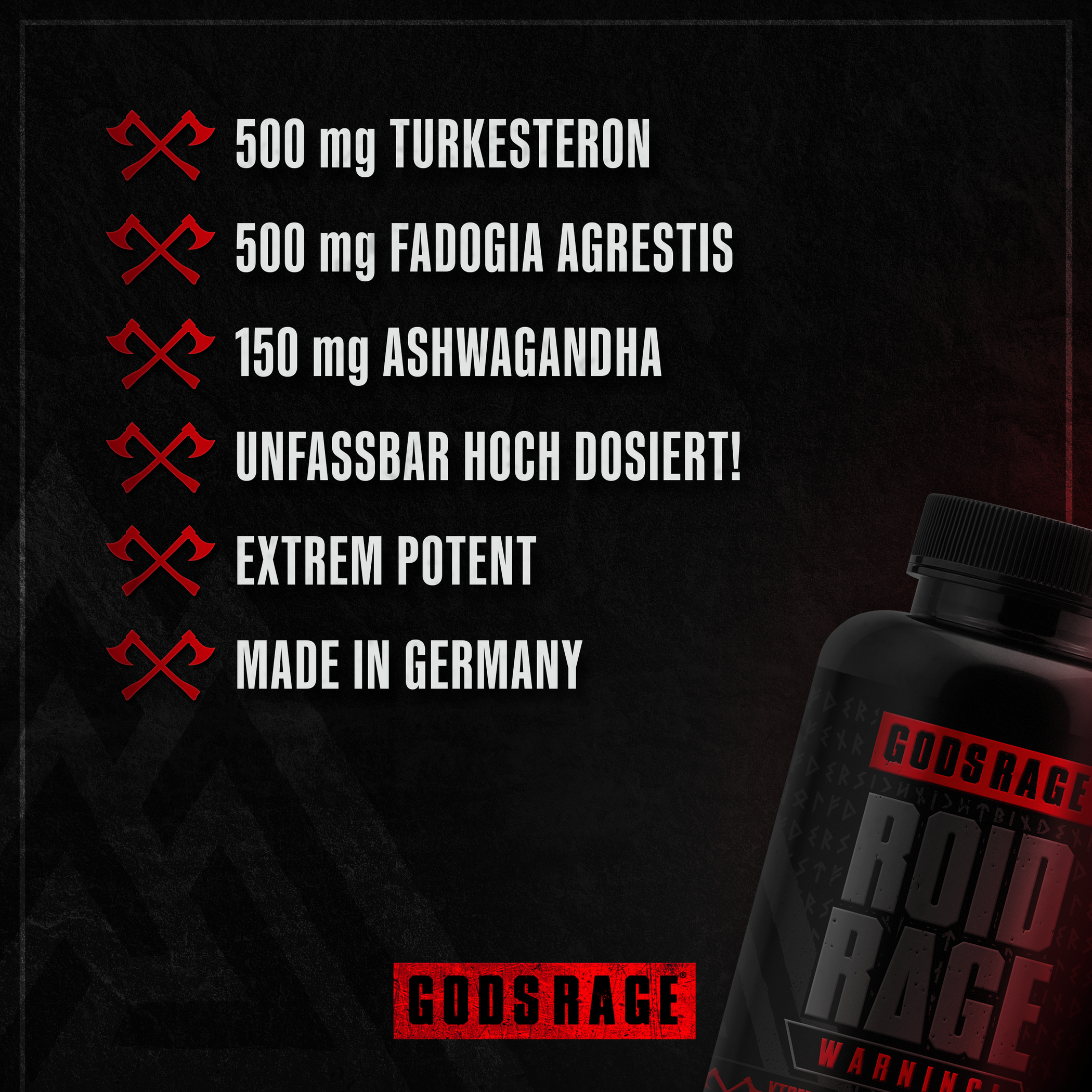 Roid Rage Bane Roid Rage · 90 Kapseln