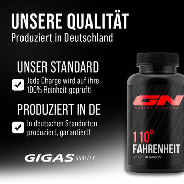 110 Fahrenheit · 60 capsules