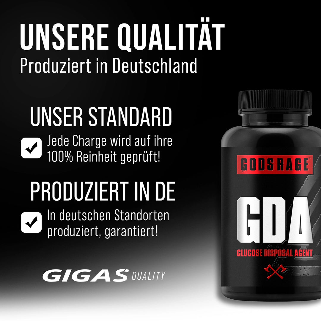 Gods Rage GDA Capsules 120 Count