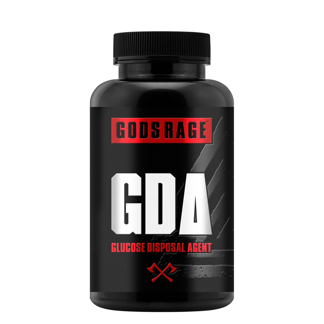 Gods Rage GDA Kapseln Dose mit Berbevis® Berberin-Phytosome und Chrom, 120 vegane Kapseln