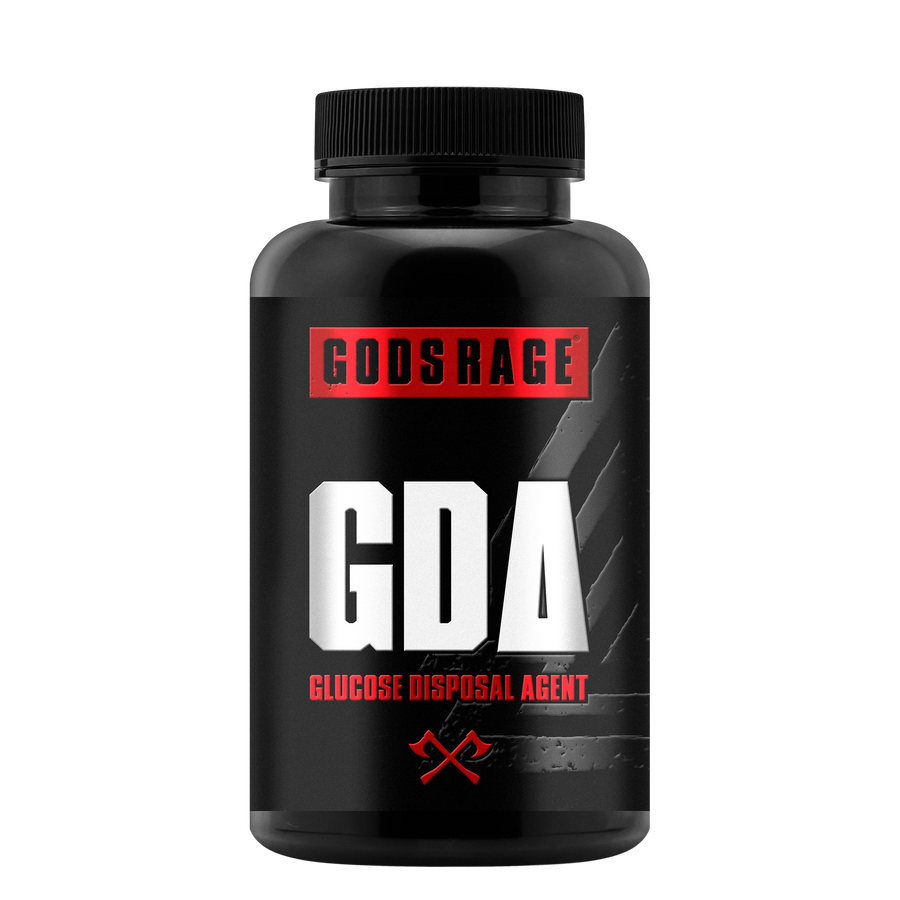 Gods Rage GDA Kapseln Dose mit Berbevis® Berberin-Phytosome und Chrom, 120 vegane Kapseln