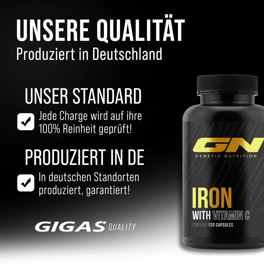 Iron capsules with vitamin C - 120 pieces