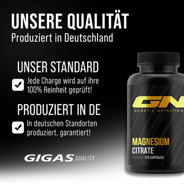 Magnesium citrate capsules 120 pieces