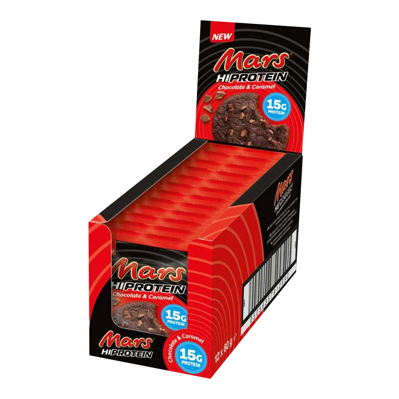 Mars High Protein Cookie · Chocolate & Caramel · 12x60g