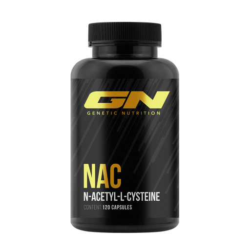  N-Acetyl-Cystein 500 mg Kapseln Dose von GN Laboratories – 120 Stück, laborgeprüft, Made in Germany, erhältlich bei Gigas Nutrition