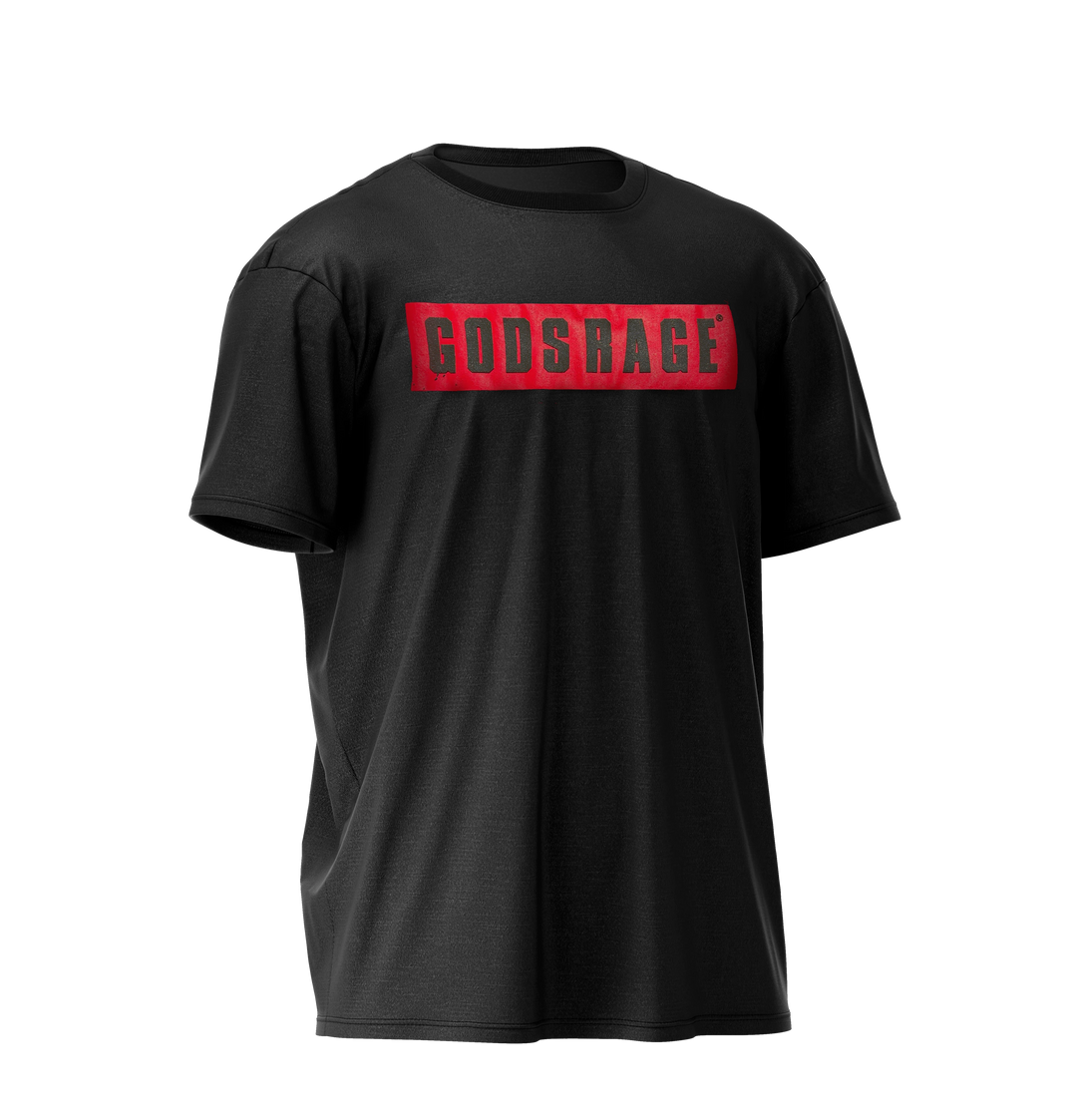 Basic Round Neck Shirt Big Logo - Gods Rage