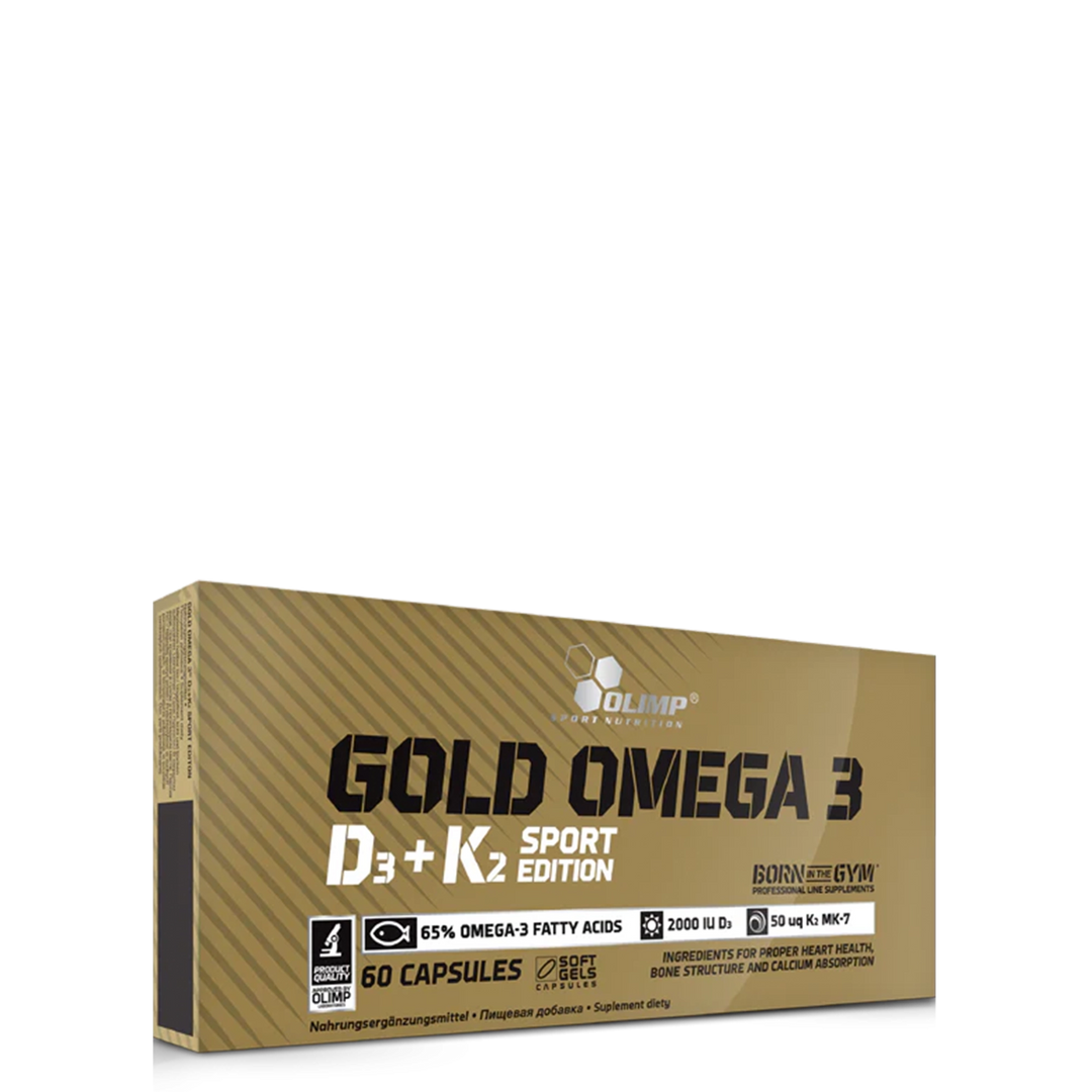 Olimp Gold Omega 3 D3+K2 Sport Edition · 60 capsules