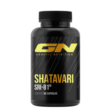 SRI-81® Shatavari Kapseln von Genetic Nutrition, Dose mit 60 veganen Kapseln, 300 mg Wurzelextrakt pro Kapsel