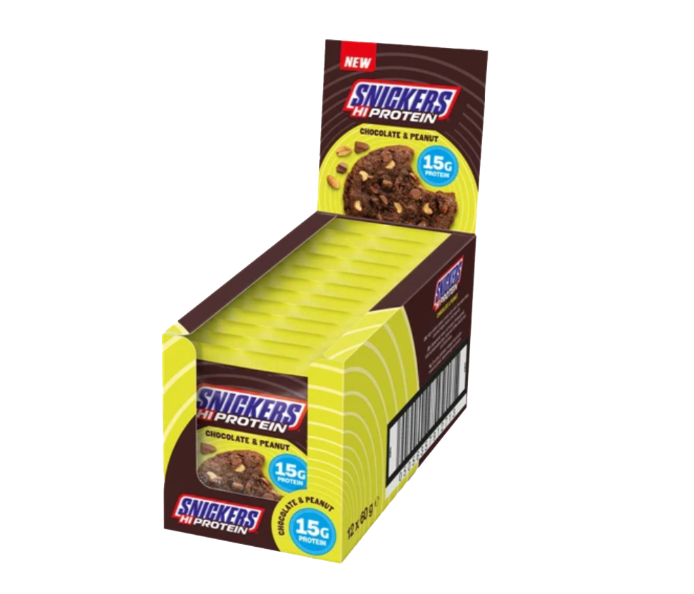 Snickers Hi Protein Cookie · Chocolate & Peanut