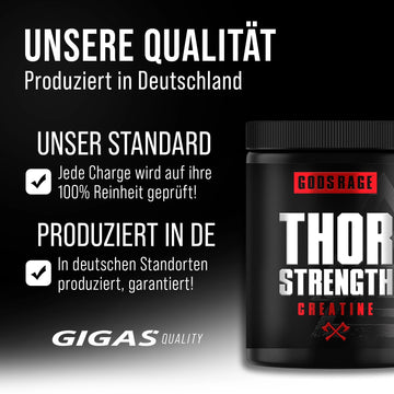 Thor Strength NanoPure Creatine · 500g