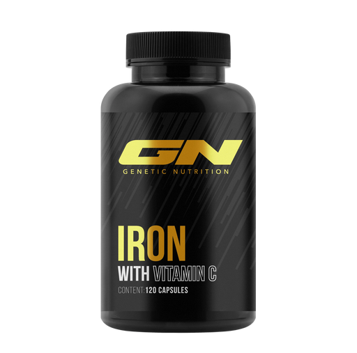 Eisen Kapseln mit Vitamin C – Eisenbisglycinat vegan 120 Stück von Gigas Nutrition