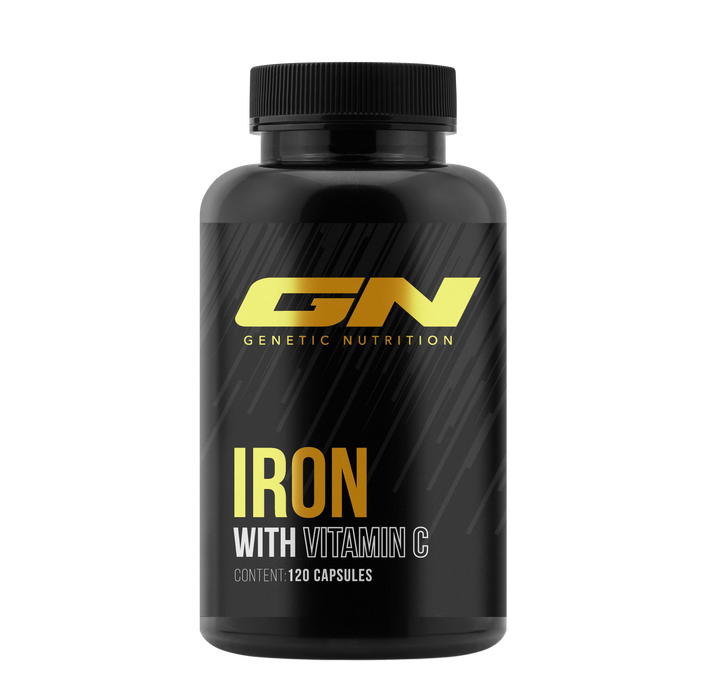Eisen Kapseln mit Vitamin C – Eisenbisglycinat vegan 120 Stück von Gigas Nutrition