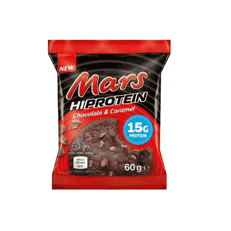 Mars High Protein Cookie · Chocolate & Caramel