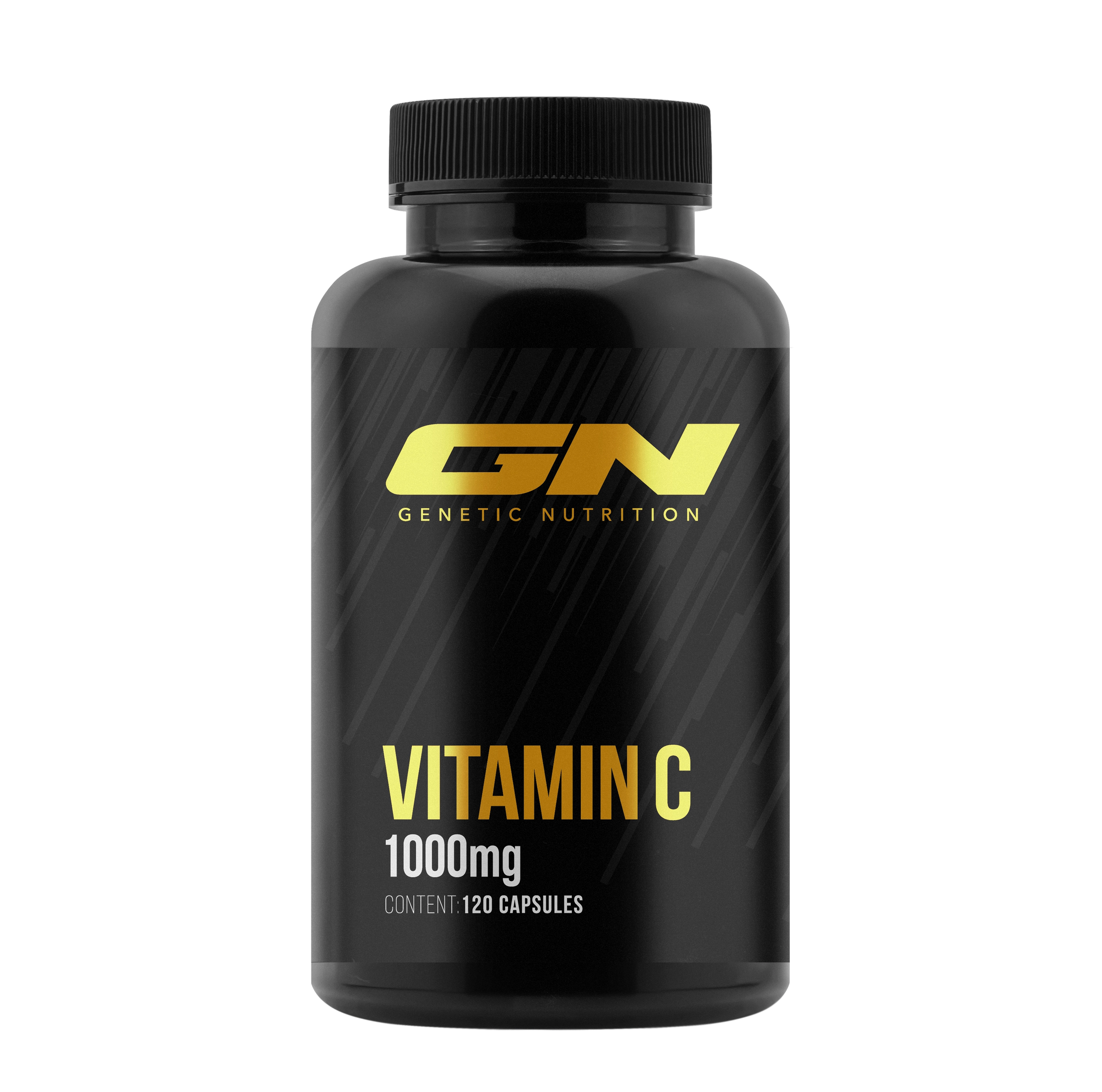 Vitamin C 1000 mg Kapseln von GN Laboratories - 120 vegane Kapseln hochdosiert ohne Zusatzstoffe