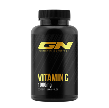 Vitamin C 1000 mg Kapseln von GN Laboratories - 120 vegane Kapseln hochdosiert ohne Zusatzstoffe