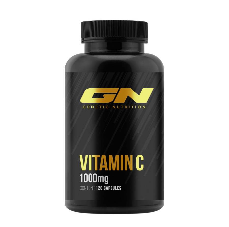 Vitamin C 1000 mg Kapseln von GN Laboratories - 120 vegane Kapseln hochdosiert ohne Zusatzstoffe