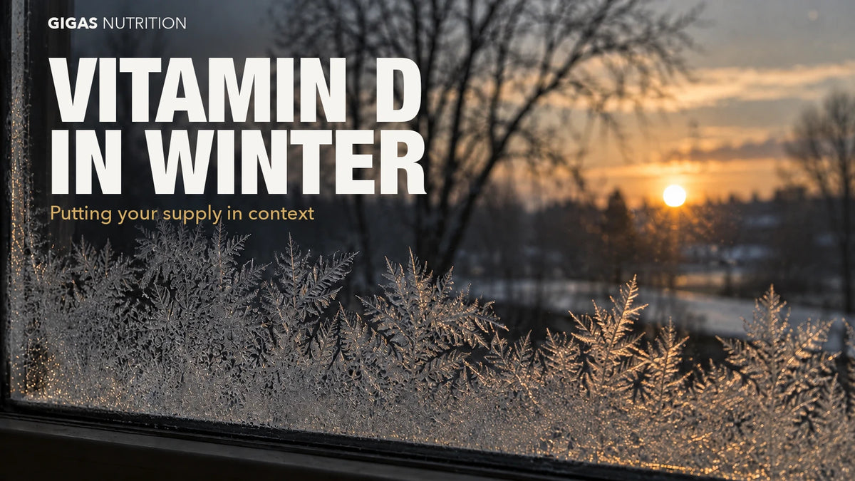 Vitamin D in winter: sunlight, diet and supplements